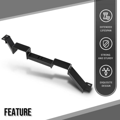 G-PLUS Transmission Crossmember Compatible with B-Body 1977-1990 Black