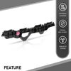 G-PLUS Rear Driver Side Bumper Bracket Compatible with Toyota RAV4 2016-2018 521560R050