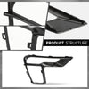 G-PLUS Front Left Fog Light Cover Lamp Bezel, Compatible with Ford Explorer (submodel: Base, Limited, Platinum, Sport, XLT) 2018 2019, Driver Side, JB5Z17E811BA, FO1038181