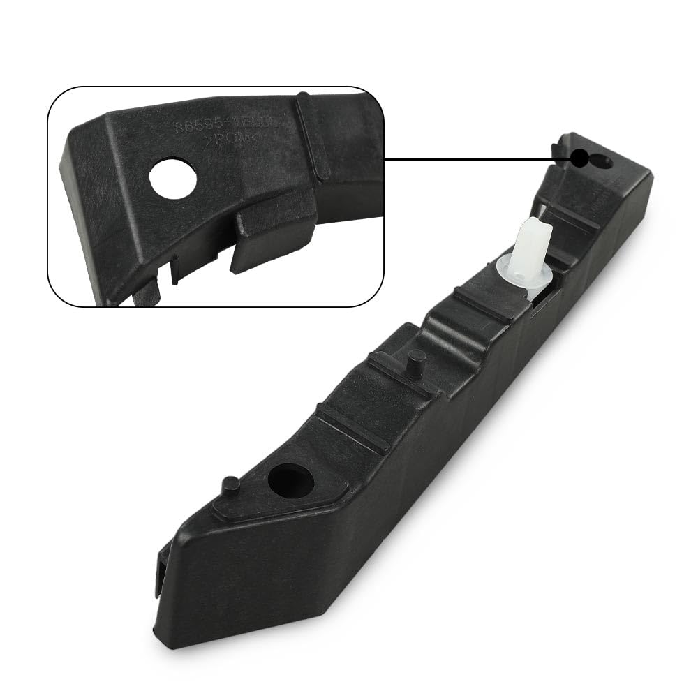 G-PLUS Front Upper Bumper Brackets Set Compatible with Accent 2006-2011 HY1067113, HY1066113, 865921E000, 865911E000 Left & Right