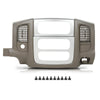 G-PLUS Center Dash Trim Bezel Radio Surround Panel Compatible with Dodge Ram 1500 2002-2005/Fits Dodge Ram 2500 3500 2003-2005 Beige