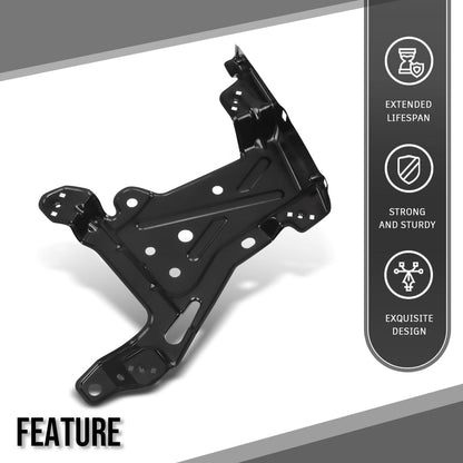 G-PLUS Left Fender Headlight Mounting Bracket Compatible with Porsche Cayenne 2015 2016 2017 2018 95850325900GRV, 958-503-259-00-GRV Black
