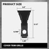 G-PLUS Front Center Grille Cover Trim, Compatible with BMW 7 Series G11/G12 2015-2019, 51137347382