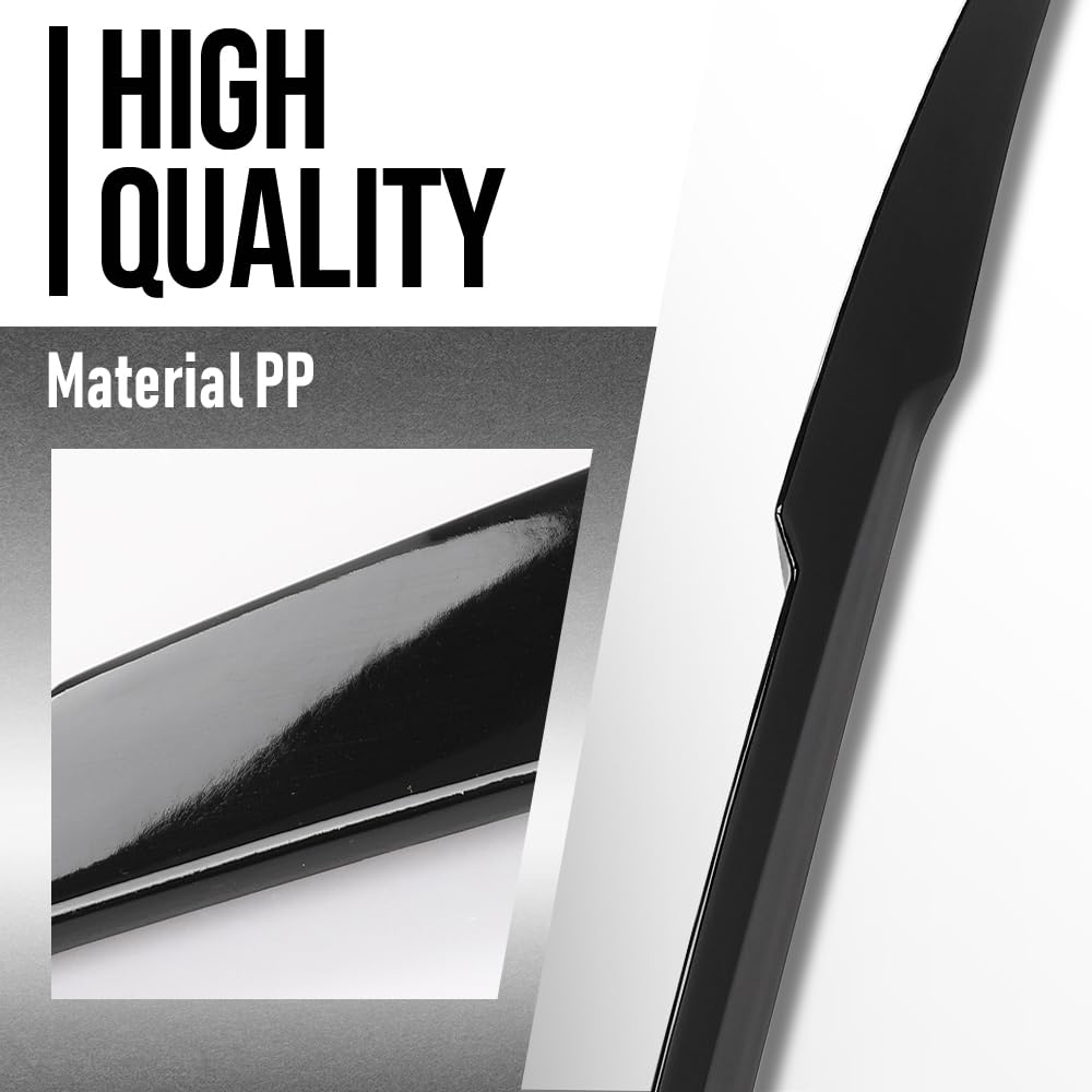G-PLUS Rear Trunk Spoiler Wing Compatible with BMW 8 Series G15 F92 M8 Coupe 2019 2020 2021 2022 2023 Rear Spoiler Wing Black