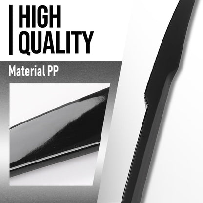 G-PLUS Rear Trunk Spoiler Wing Compatible with BMW 8 Series G15 F92 M8 Coupe 2019 2020 2021 2022 2023 Rear Spoiler Wing Black