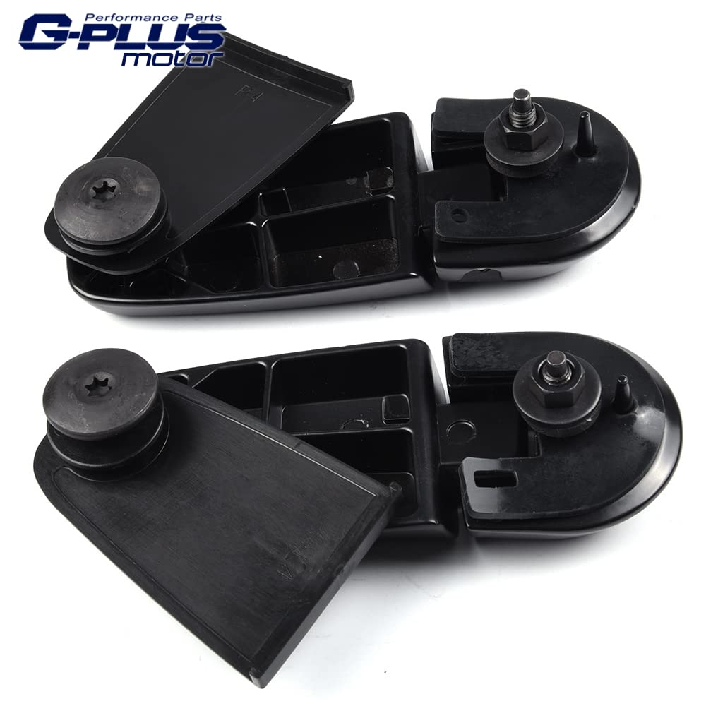 G-PLUS Rear LiftGate Glass Hinges Compatible with Explorer Mountaineer 2006-2010 2pcs Rear Tailgate Hinge Liftgate Window Glass Hinge 6L2Z78420A68AA 6L2Z78420A69AA