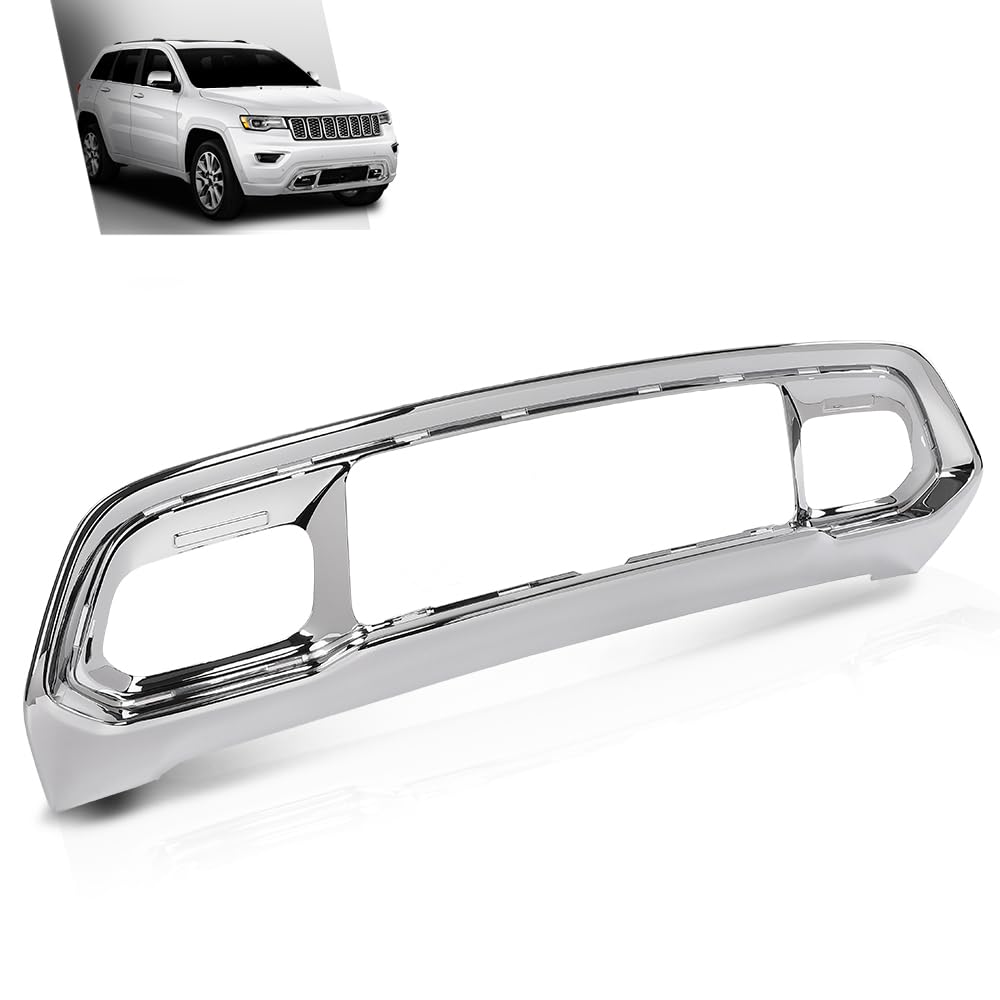 G-PLUS Front Bumper Lower Fascia Applique Compatible with Jeep Grand Cherokee 2016-2021 68310779AA
