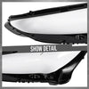 G-PLUS Headlight Lens Cover Compatible with BMW 4-Series G22 G23 G26 2020-2023 Left & Right Pair Front Headlamp Lens Cover Clear