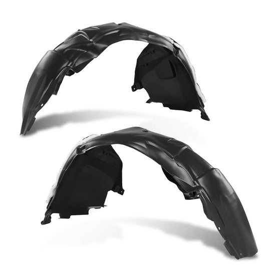 G-PLUS Pair Front Fender Liner Inner, Compatible with Ford Mustang EcoBoost GT 2018-2023 For Models Without Performance Package, LH Driver & RH Passenger 2PCS, FO1248190, FO1249190