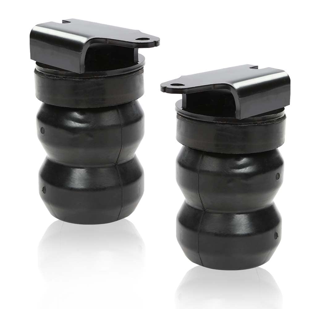 G-PLUS Rear Suspension Enhancement System Compatible with Chevy Silverado 2500 HD/Fit GMC Sierra 2500 HD 1999-2010 Suspension Helper Springs T/IGMRCK25S