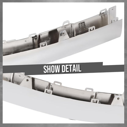 G-PLUS Front Lower Bumper Skid Plate Cover Compatible with Benz GLE450 GLE63 AMG 2016 Fit Benz GLE550 GLE550e 2016-2018 2928855822 Silver