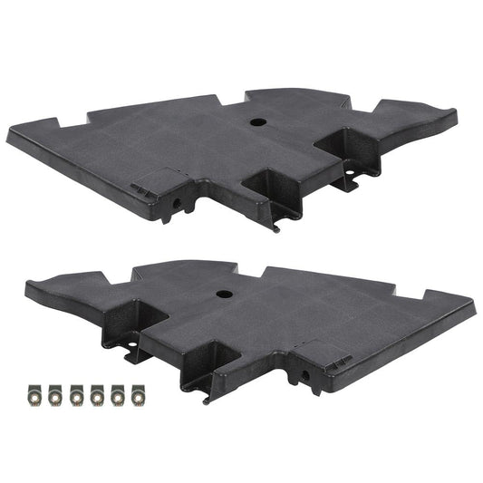 G-PLUS Bumper Filler Compatible with GMC Yukon 2015-2020/ Fit Yukon XL 2015-2020 Front Driver and Passenger Side Bumper Trims Molding Step Pads 22936429 GM1089185 22936428 GM1088185