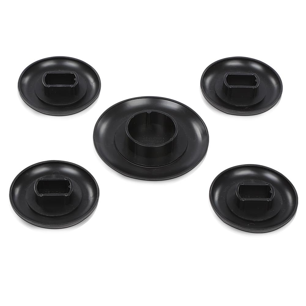 G-PLUS 5th Wheel Hitch Puck Cover Plug Trim Ring Kit Compatible with Ford F250 F350 F450 F550 Super Duty 2011-2023 Trucks BC3Z-99000A25-A