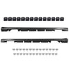 G-PLUS Primed Exterior-Rocker Panel Molding Trim Compatible with 2013-2018 Ford Fusion DS7Z-5410177-A Black