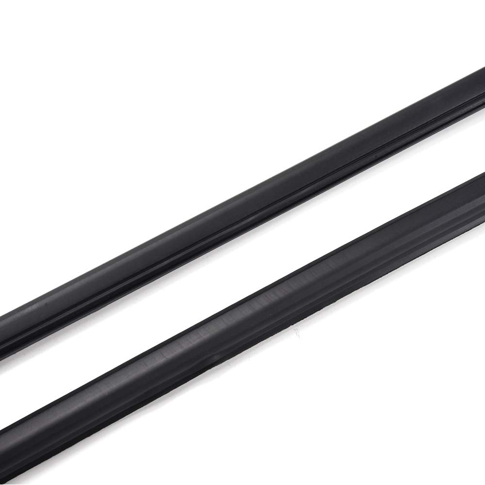 4PCS Weatherstrip Window Seal Compatible for Honda Civic 4 Door 2006-2011 Outside Trim Seal Belt Black