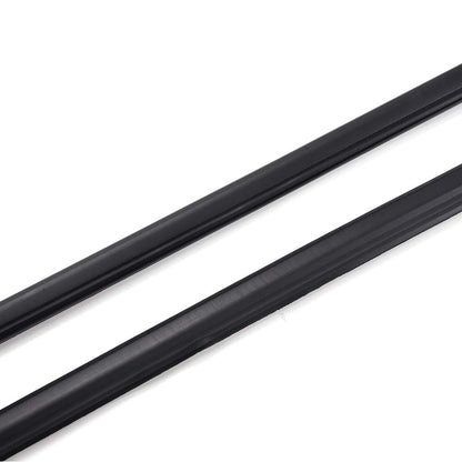 4PCS Weatherstrip Window Seal Compatible for Honda Civic 4 Door 2006-2011 Outside Trim Seal Belt Black
