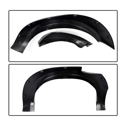 G-PLUS 4pcs Black Wheel Protector Fender Flares, Compatible With Ford Ranger T6 XL XLT 2011-2018 (2015-UP Model must remove the factory mudflaps)