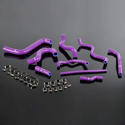 Silicone Intake Hose Replacement For VW Golf GTI MK2 1.8 8V PB code engine 1987-1991 Purple