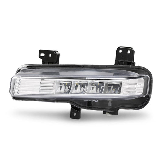 G-PLUS LED Front Left Fog Light Lamp Assembly, Compatible with Ford Explorer 2020-2024 (Except Timberline Model), Driver Side, LB5Z15201A, LB5Z15201B