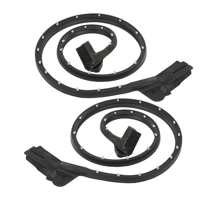 G-PLUS Full Weather Strip Seal Weatherstrip Kit Compatible with Chevy Corvette C4 Coupe 1884-1889 GM8489GGW Rear Hatch Weatherstrip Door Weatherstrip