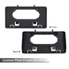 G-PLUS Front Bumper Guards Pads & License Plate Frame Bracket Compatible with Ford F150 2009-2014 9L3Z17E810B, 9L3Z17A385A, FO1053100, FO1068134