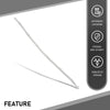 G-PLUS Front Bumper Trim Molding Chrome, Compatible with Benz C300 2015-2018, Silvery, 2058850123-PFM, 2058853123, MB1044123, 15731898