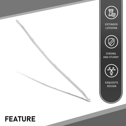 G-PLUS Front Bumper Trim Molding Chrome, Compatible with Benz C300 2015-2018, Silvery, 2058850123-PFM, 2058853123, MB1044123, 15731898