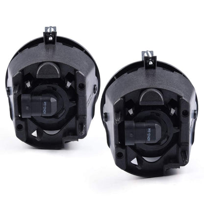 G-PLUS Fog Light Assembly Compatible with Dodge Dakota 2005-2009/ Fit Durango 2007-2009/Fit Jeep Commander 2006-2010/Fit Mitsubishi Raider Bumper Driving Fog Lamps Smoke Lens
