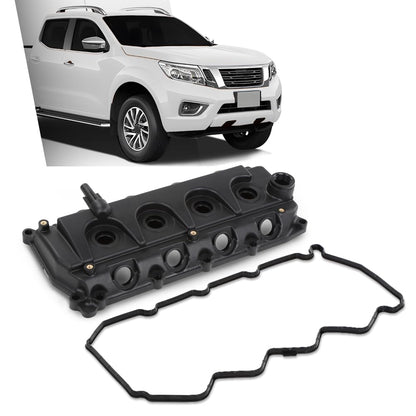 G-PLUS Engine Valve Cover w/Gasket Compatible with Nissan Navara D22 D40 YD25 Engines 13264-VM00A