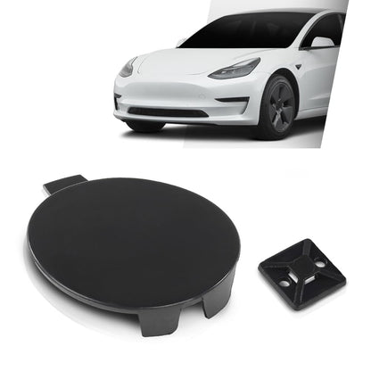 G-PLUS Front Bumper Tow Hook Cover Cap Compatible with Tesla Model 3 2017-2023 146070100B, 108417300E