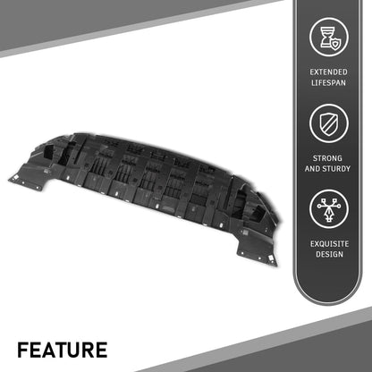 G-PLUS Front Lower Engine Splash Shield Bumper Air Shield, Compatible with Ford Escape 2017-2019, Engine Splash Shield, FO1228143, GJ5Z8310AA
