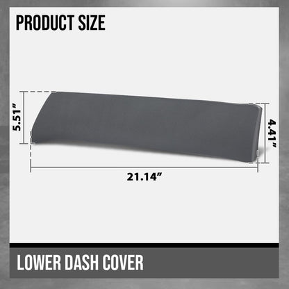 G-PLUS Dash Cover Dashboard Panel Compatible with Toyota Solara 2004 2005 2006 2007 2008 Gray
