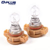 G-PLUS Fog Lights w/Bulbs Compatible With 07-14 GMC Sierra 1500/2500 / 3500 N, Front Bumper Driving Lamps,Clear lens Chrome Housing