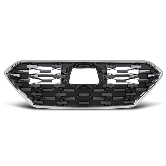 G-PLUS Front Bumper Grille Grill, Compatible with Ioniq 2020-2022 W/o Adaptive Cruise, 86350G2500, 86350 G2500