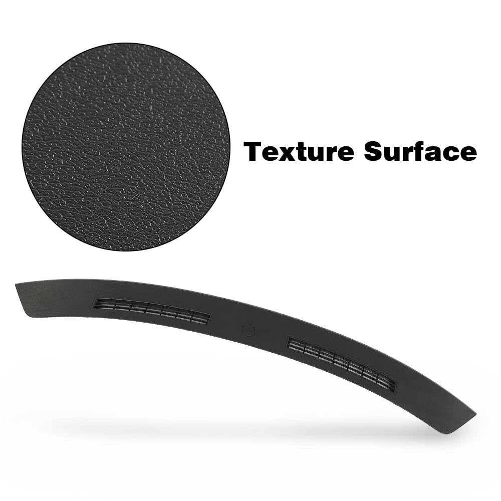 G-PLUS Defrost Vents Upper Dash Pad Trim Panel Slate Black Without Sun/Light Sensor Cutout Compatible with 2005-2007 Chrysler 300 STK8005