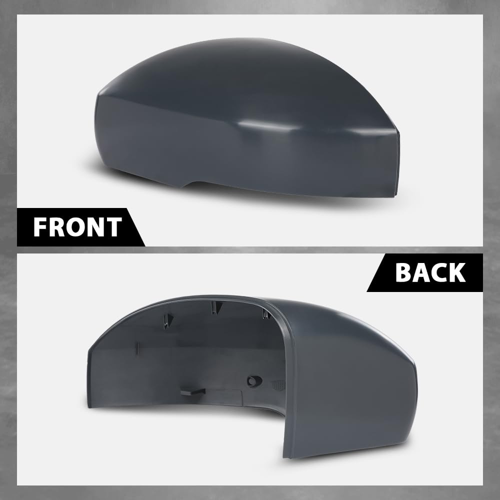 G-PLUS Rearview Mirror Cover Left and Right Side Compatible with Range Rover 2013-2019,Fit Discovery 2017-2020 Black