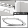 G-PLUS Rear Right Bumper Cover Exhaust Pipe Hole Trim Frame, Compatible with Benz E400 A220 E450 E350 E53 2018-2023, Passenger Side, 2058852321, MB1139107