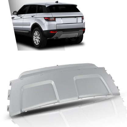 G-PLUS Rear Bumper Cover Trim Plate Board Compatible with Range Rover Evoque 2012-2018 Pure Models Only, Not Fit for Dynamic Models