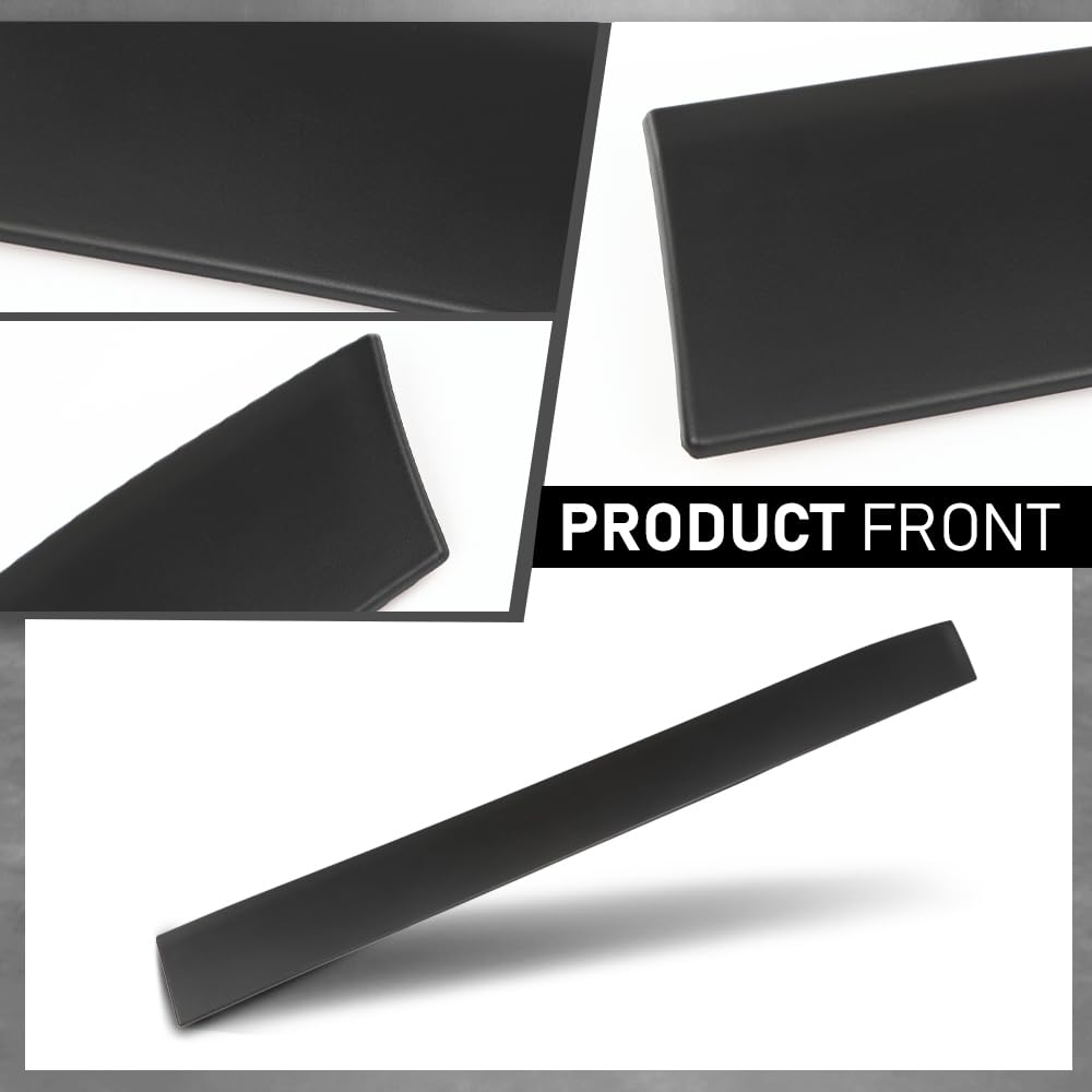 G-PLUS Front Right Exterior Door Molding Compatible with Jeep Compass 2011-2017 Black 5182562AB