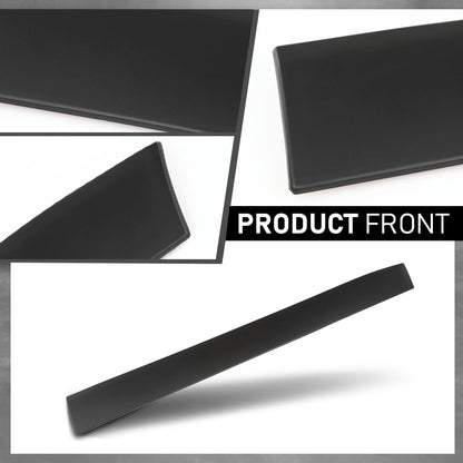 G-PLUS Front Right Exterior Door Molding Compatible with Jeep Compass 2011-2017 Black 5182562AB