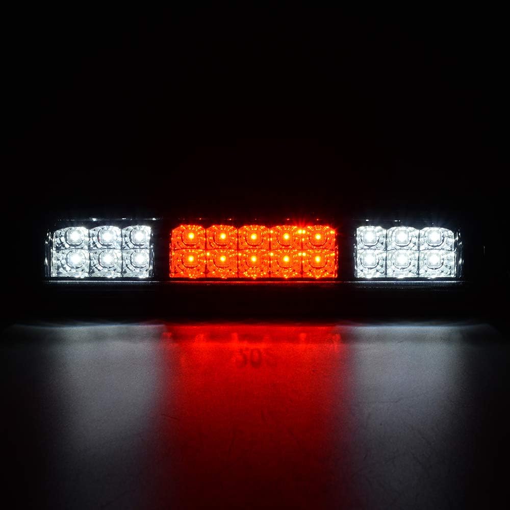 G-PLUS Rear Third Brake Light Led Tail Light Compatible With Ford F150 Explorer 2004 2005 2006 2007 2008 3RD Cargo Led Tail Light Lamps,Smoky lens
