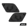 G-PLUS Pair Front Bumper Headlight Washer Cover Cap, Compatible with Audi A6 C6 2005-2008, Left Driver & Right Passenger Side 2PCS, 4F0955275, 4F0955276