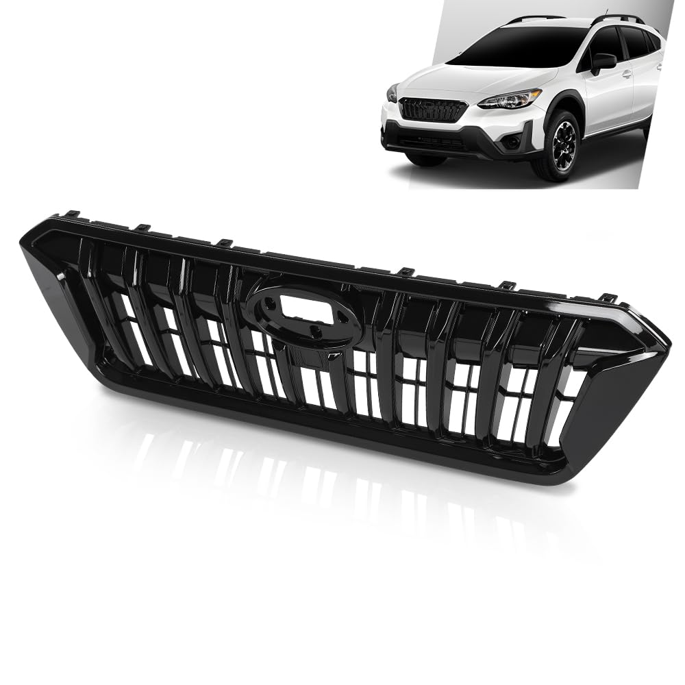 G-PLUS Front Grille Assembly Compatible with Subaru Crosstrek 2021-2023 J1010FL320