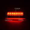 G-PLUS LED Rear Third 3rd Brake Light Compatible with Toyota Tacoma 1995-2017 High Mount Brake Light(Clear Lens Chrome Housing) 8157004030