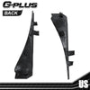 G-PLUS 2pcs Front Windshield Wiper Side Cowl Extension Cover Compatible with 2014-2020 Nissan Rogue