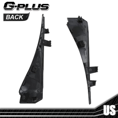 G-PLUS 2pcs Front Windshield Wiper Side Cowl Extension Cover Compatible with 2014-2020 Nissan Rogue