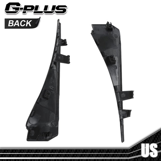 G-PLUS 2pcs Front Windshield Wiper Side Cowl Extension Cover Compatible with 2014-2020 Nissan Rogue