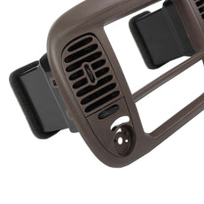 G-PLUS 1SET Radio Surround Bezel Trim for F150 Expedition 2000-2003 Brown Close-up View
