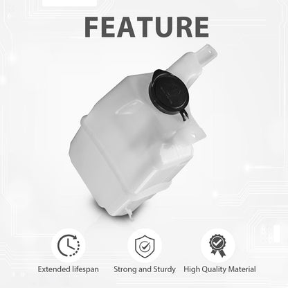 G-PLUS Washer Reservoir Windshield Tank w/Cap & Pump Compatible with Toyota Tacoma TRD Pro 2017-2020,Fit Toyota Tacoma (submodel: Limited, SR, SR5, TRD Off-Road, TRD Sport) 2016-2020 TO1288228
