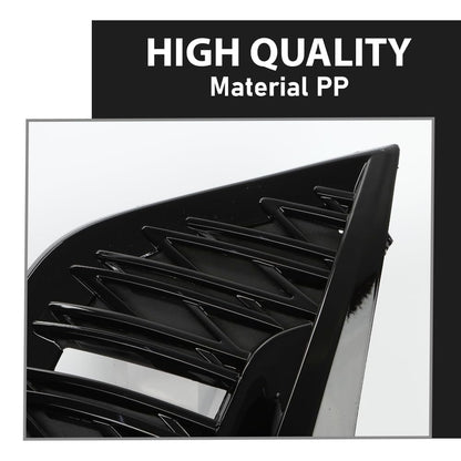 G-PLUS Front Bumper Set (1 × Bumper, 1 × Grille, 2 × Fog Light Bezel, 1× License Plate, 1× Trim Strip) Compatible with 2014-2016 LX IS IS250 IS200t IS350 to 21 F-Sport Style 6 Pcs